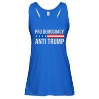 Pro Democracy Anti Trump Ladies Essential Flowy Tank