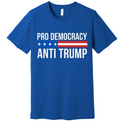 Pro Democracy Anti Trump Premium T-Shirt