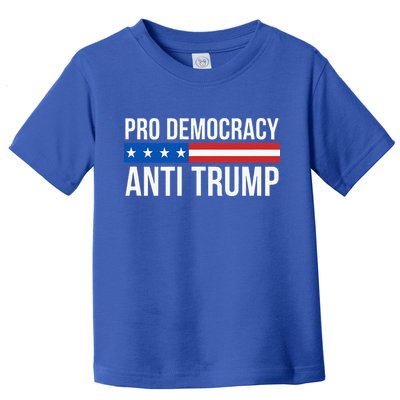 Pro Democracy Anti Trump Toddler T-Shirt