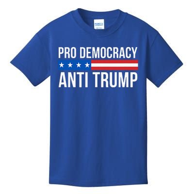 Pro Democracy Anti Trump Kids T-Shirt