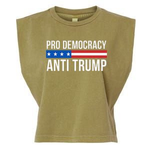 Pro Democracy Anti Trump Garment-Dyed Women's Muscle Tee