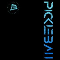 Pickleball Distressed Blue Gradient Casual Design Bucket Hat