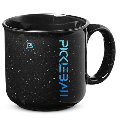 Pickleball Distressed Blue Gradient Casual Design 15oz Campfire Ceramic Mug