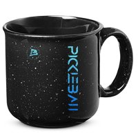 Pickleball Distressed Blue Gradient Casual Design 15oz Campfire Ceramic Mug