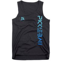 Pickleball Distressed Blue Gradient Casual Design Tank Top
