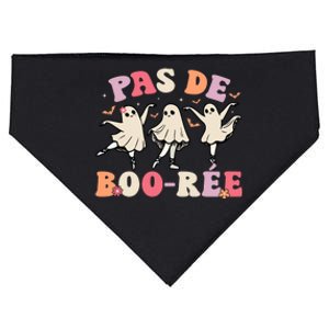 Pas De BooréE Ghost Ballet Dancer Halloween Dance Teacher USA-Made Doggie Bandana