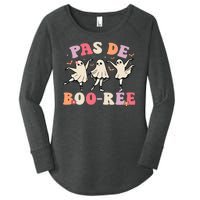 Pas De BooréE Ghost Ballet Dancer Halloween Dance Teacher Women's Perfect Tri Tunic Long Sleeve Shirt