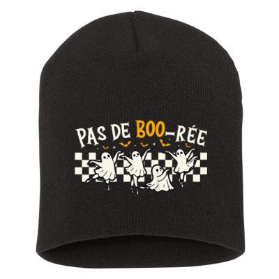 Pas De BooréE Ghost Ballet Dancer Halloween Dance Teacher Short Acrylic Beanie