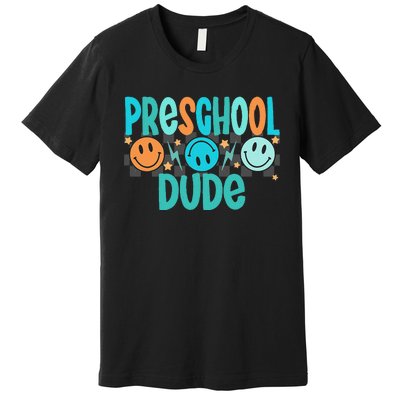 Prek Dude Back To School First Day Of Preschool Gift Premium T-Shirt