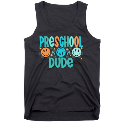 Prek Dude Back To School First Day Of Preschool Gift Tank Top