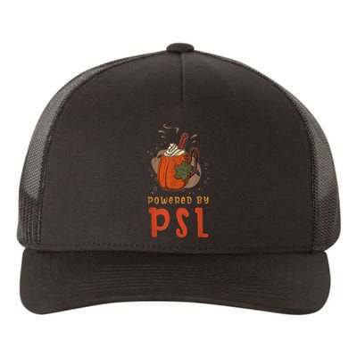 Pumpkin Drink Barista Coffeehouse Vanilla Drinking Yupoong Adult 5-Panel Trucker Hat