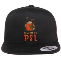 Pumpkin Drink Barista Coffeehouse Vanilla Drinking Flat Bill Trucker Hat