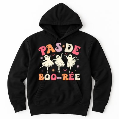 Pas De BooréE Cute Ballet Ghosts Dancing Teachers Halloween Hoodie