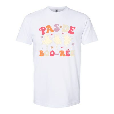 Pas De BooréE Cute Ballet Ghosts Dancing Teachers Halloween Softstyle CVC T-Shirt