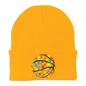 Polka Dots Basketball International Dot Day Knit Cap Winter Beanie