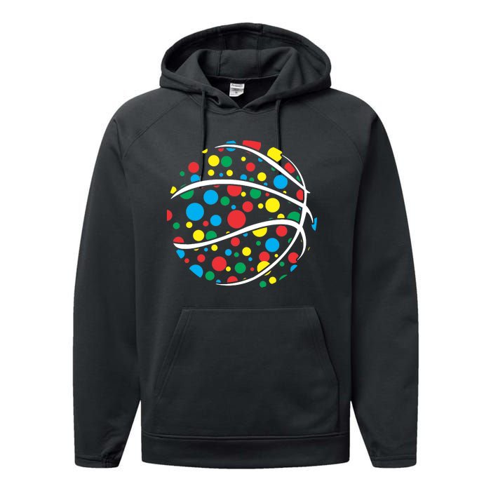 Polka Dots Basketball International Dot Day Performance Fleece Hoodie