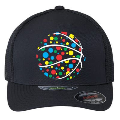 Polka Dots Basketball International Dot Day Flexfit Unipanel Trucker Cap