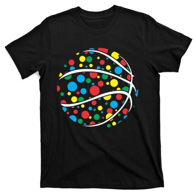 Polka Dots Basketball International Dot Day T-Shirt