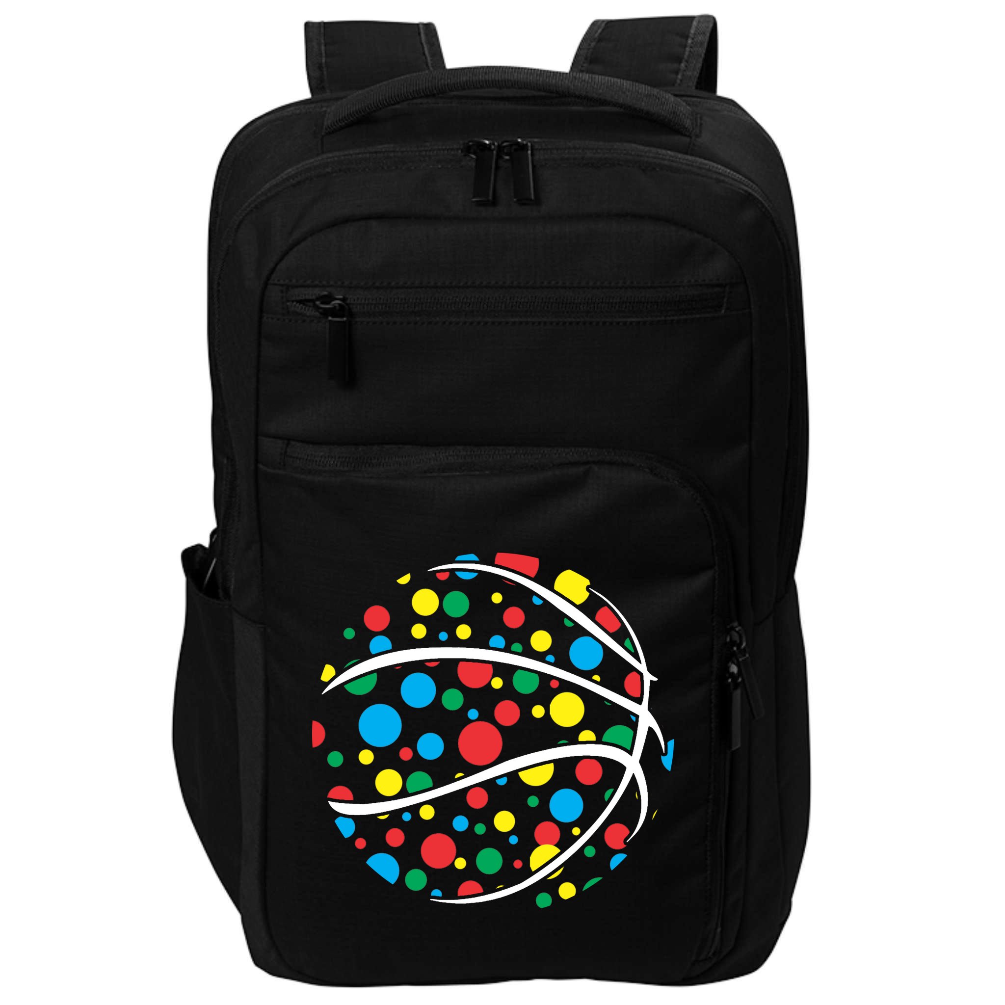 Polka Dots Basketball International Dot Day Impact Tech Backpack