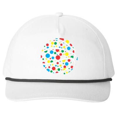 Polka Dots Basketball International Dot Day Snapback Five-Panel Rope Hat