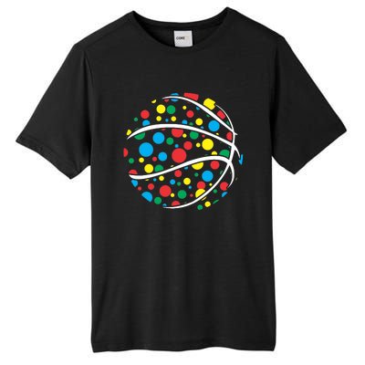 Polka Dots Basketball International Dot Day Tall Fusion ChromaSoft Performance T-Shirt