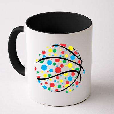 Polka Dots Basketball International Dot Day Mug