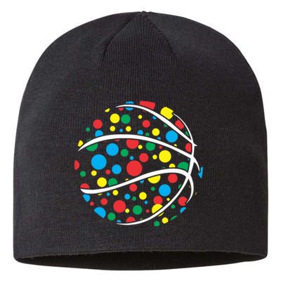 Polka Dots Basketball International Dot Day Sustainable Beanie