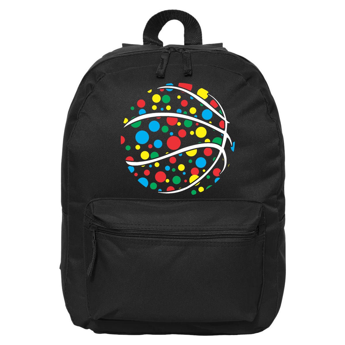 Polka Dots Basketball International Dot Day 16 in Basic Backpack