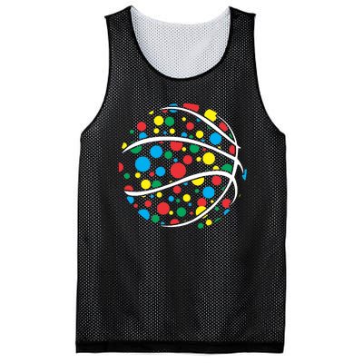 Polka Dots Basketball International Dot Day Mesh Reversible Basketball Jersey Tank