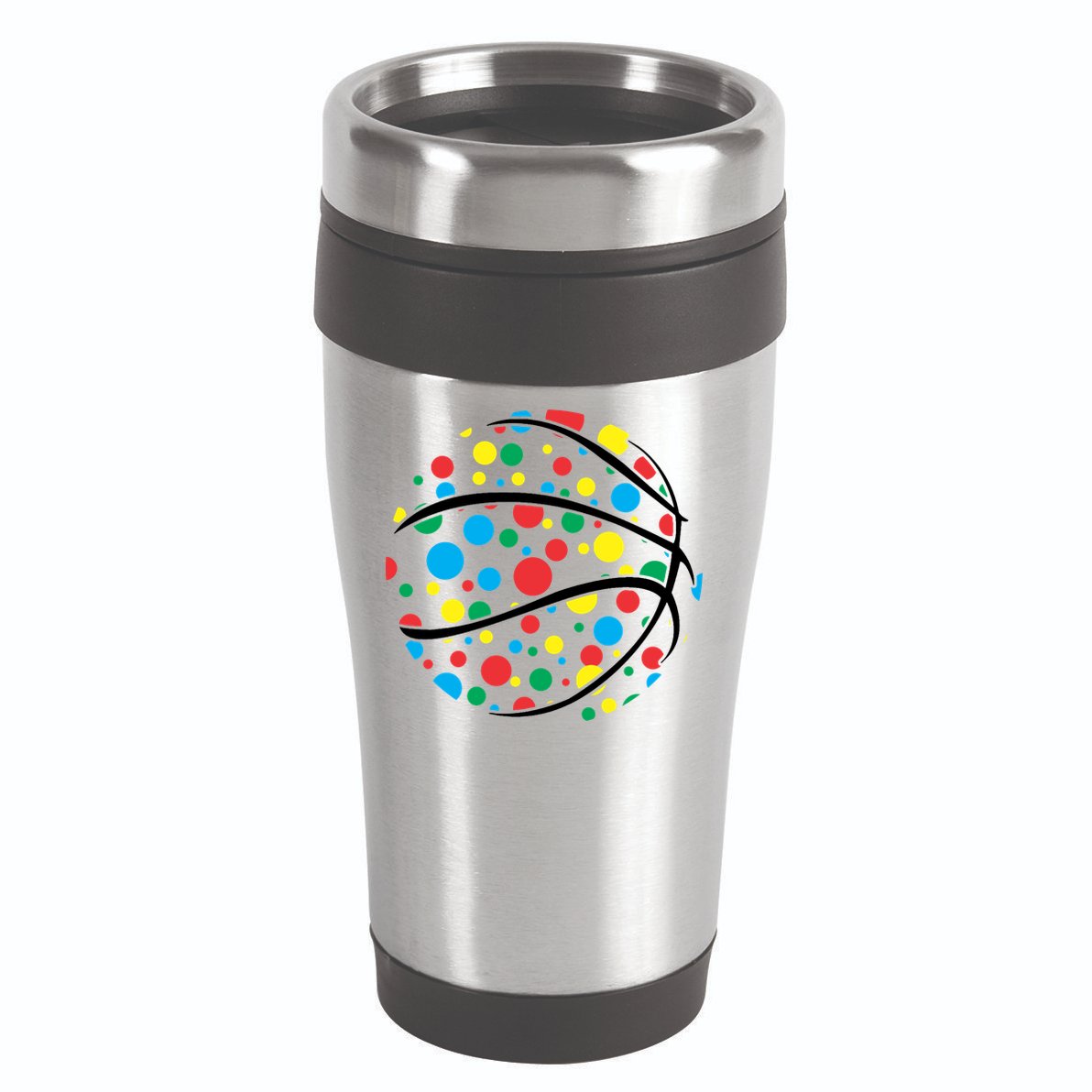 Polka Dots Basketball International Dot Day 16oz Travel Tumbler