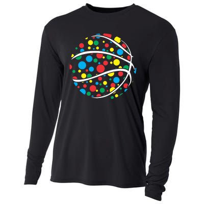 Polka Dots Basketball International Dot Day Cooling Performance Long Sleeve Crew