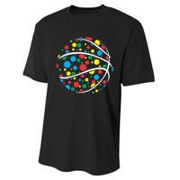 Polka Dots Basketball International Dot Day Performance Sprint T-Shirt