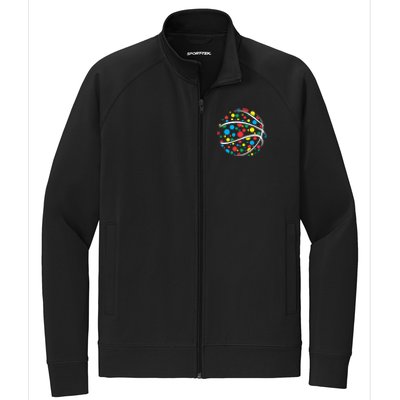 Polka Dots Basketball International Dot Day Stretch Full-Zip Cadet Jacket