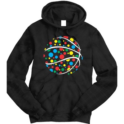 Polka Dots Basketball International Dot Day Tie Dye Hoodie