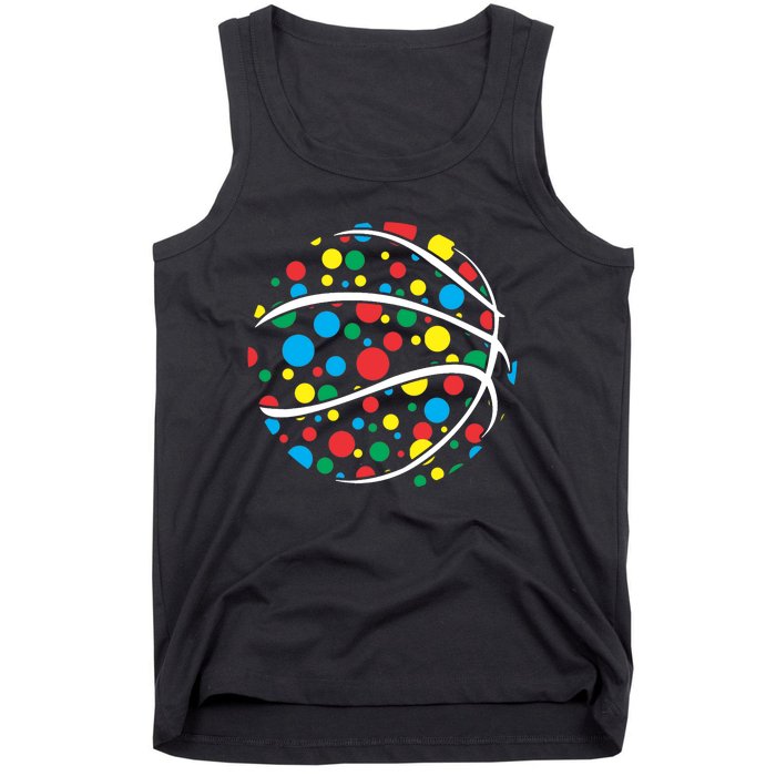 Polka Dots Basketball International Dot Day Tank Top