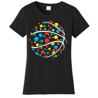 Polka Dots Basketball International Dot Day Women's T-Shirt