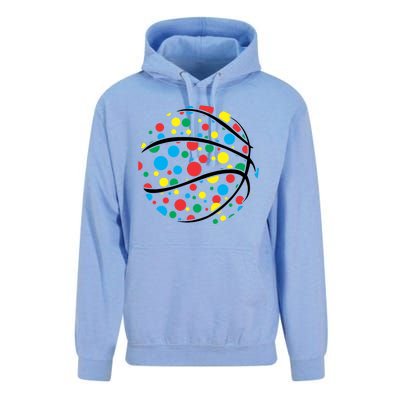 Polka Dots Basketball International Dot Day Unisex Surf Hoodie