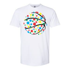 Polka Dots Basketball International Dot Day Softstyle CVC T-Shirt