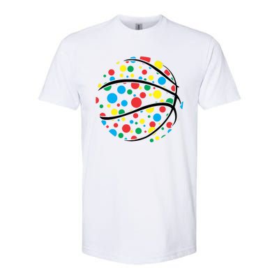 Polka Dots Basketball International Dot Day Softstyle CVC T-Shirt