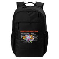 Progressive Democrat Brain Diagram Funny Backpack