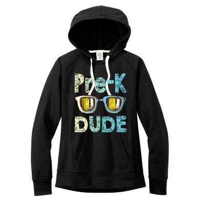 Prek Dude Back To School First Day Of Preschool Boy Women's Fleece Hoodie