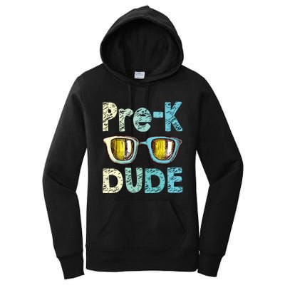 Prek Dude Back To School First Day Of Preschool Boy Women's Pullover Hoodie