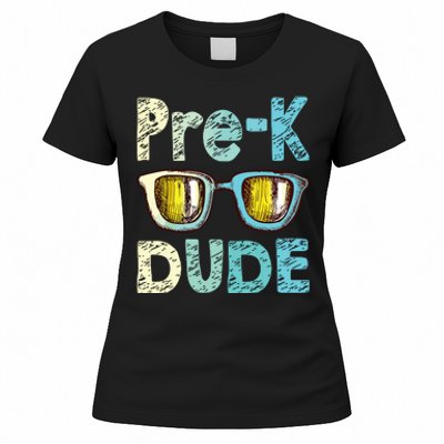 Prek Dude Back To School First Day Of Preschool Boy Women's T-Shirt