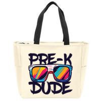 Prek Dude Back To School Prek Boy Girl Zip Tote Bag