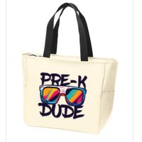 Prek Dude Back To School Prek Boy Girl Zip Tote Bag