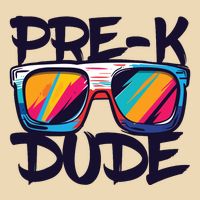 Prek Dude Back To School Prek Boy Girl Zip Tote Bag