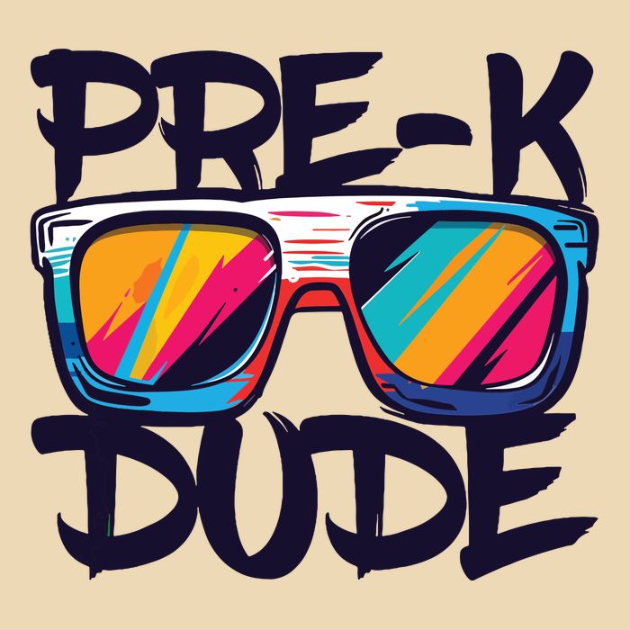 Prek Dude Back To School Prek Boy Girl Zip Tote Bag