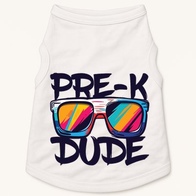 Prek Dude Back To School Prek Boy Girl Doggie Tank