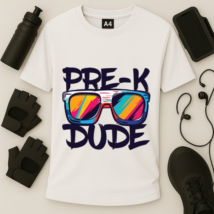 Prek Dude Back To School Prek Boy Girl Cooling Performance Crew T-Shirt