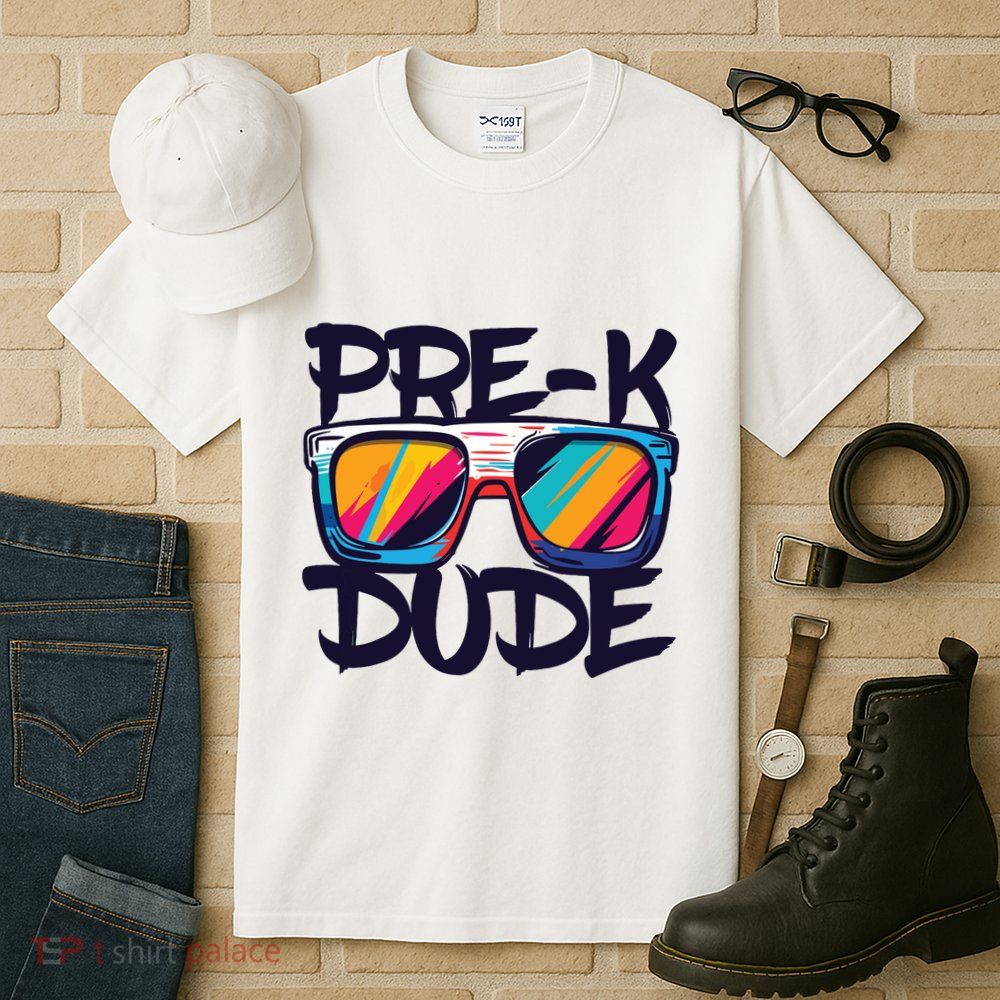 Prek Dude Back To School Prek Boy Girl Tall T-Shirt